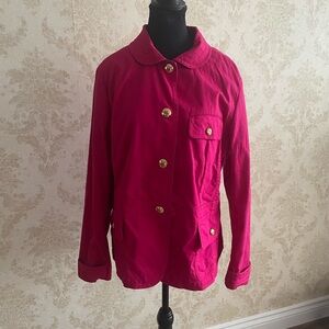 Talbots cotton blazer